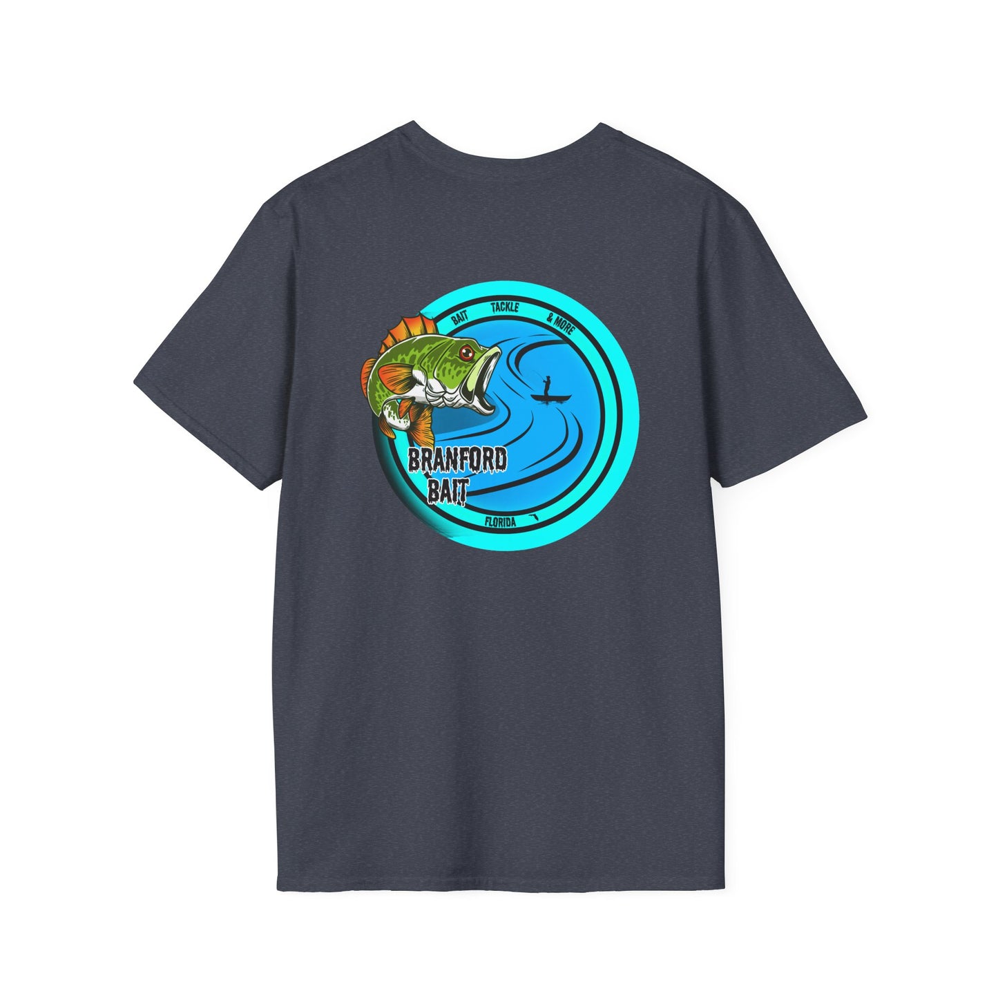 Florida Fishing Enthusiast T-Shirt | Unisex Softstyle Tee for Anglers, Summer Vibes, Gift for Dad, Fishing Trip, Outdoor Adventure