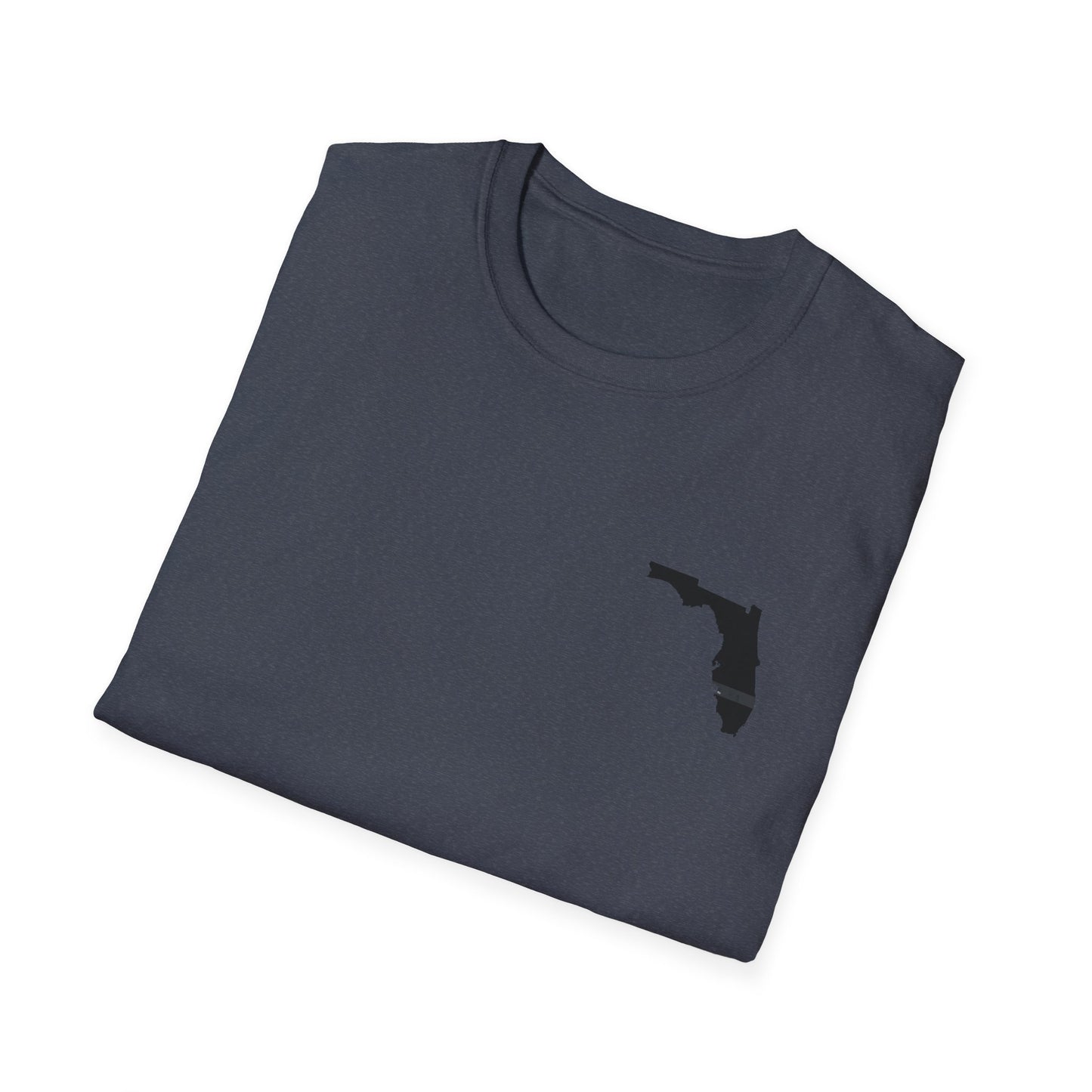 Florida Fishing Enthusiast T-Shirt | Unisex Softstyle Tee for Anglers, Summer Vibes, Gift for Dad, Fishing Trip, Outdoor Adventure