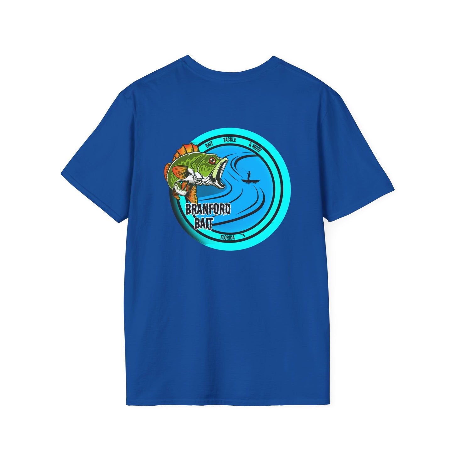 Florida Fishing Enthusiast T-Shirt | Unisex Softstyle Tee for Anglers, Summer Vibes, Gift for Dad, Fishing Trip, Outdoor Adventure