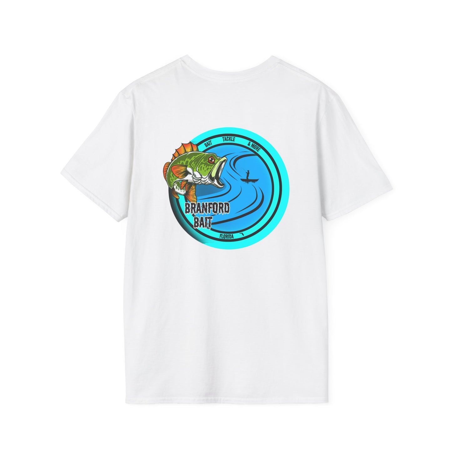 Florida Fishing Enthusiast T-Shirt | Unisex Softstyle Tee for Anglers, Summer Vibes, Gift for Dad, Fishing Trip, Outdoor Adventure