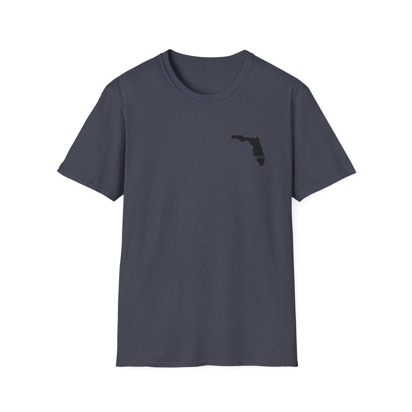 Florida Fishing Enthusiast T-Shirt | Unisex Softstyle Tee for Anglers, Summer Vibes, Gift for Dad, Fishing Trip, Outdoor Adventure